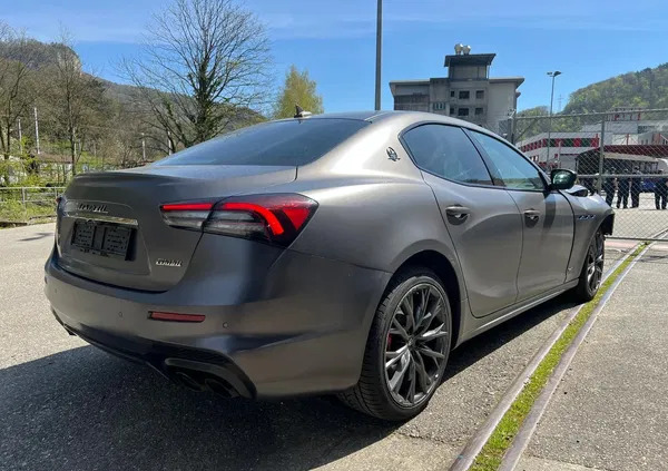 lubelskie Maserati Ghibli cena 136900 przebieg: 75688, rok produkcji 2021 z Głubczyce